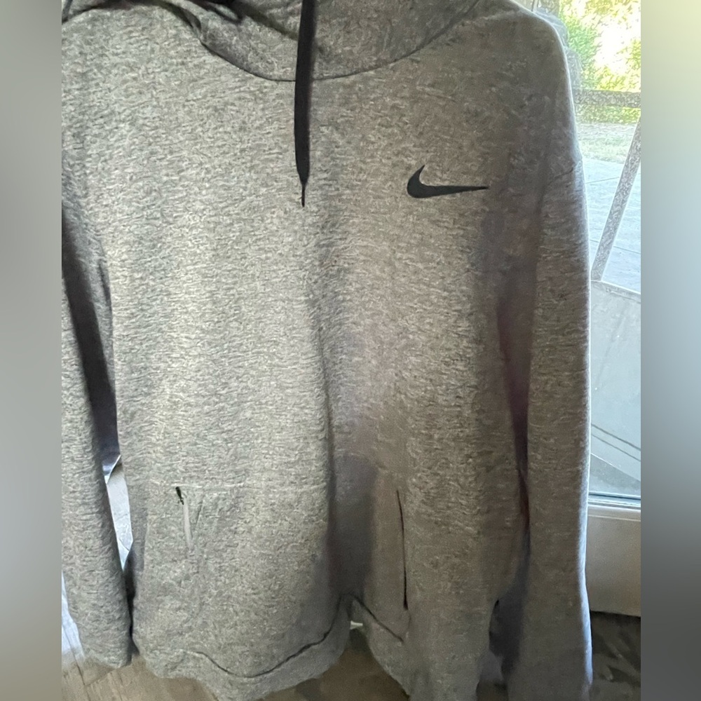Nike Therma Pullover Training Hoodie Grey Mens Size XL